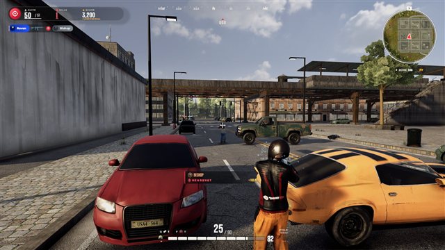 The in-game HUD