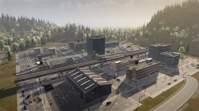 Aerial view of Ironside