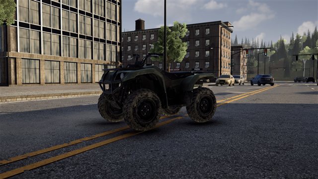 The quad on an Ironside street