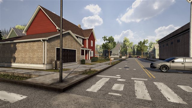 A road crossing