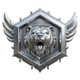 Silver Grizzly badge